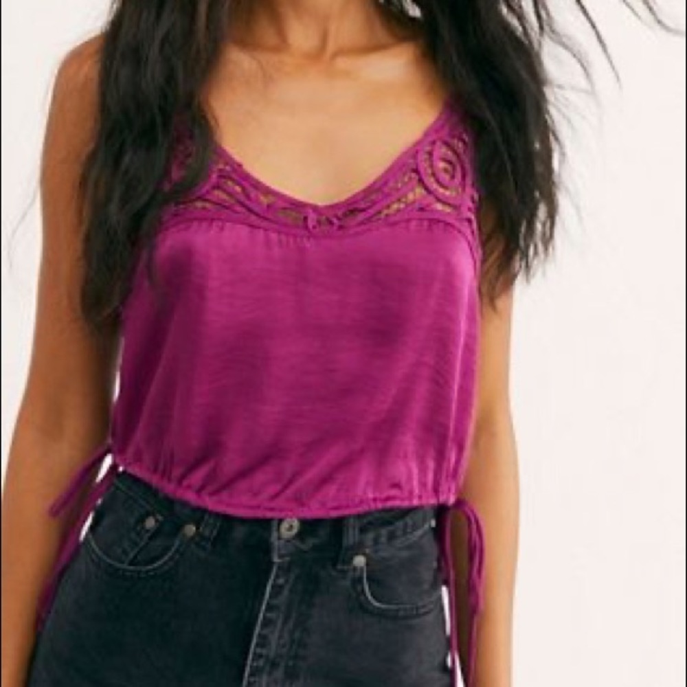 Free People Blouson Crop